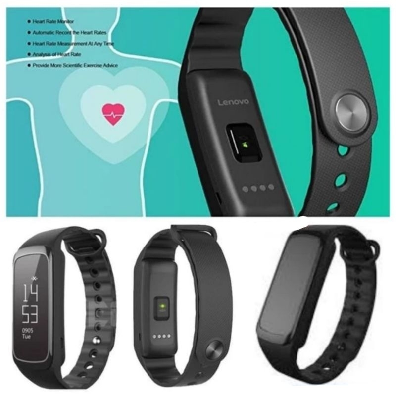 Jual Smartwatch Lenovo G03 Smart Heart Band New Original Minus Baterai Drop Shopee Indonesia