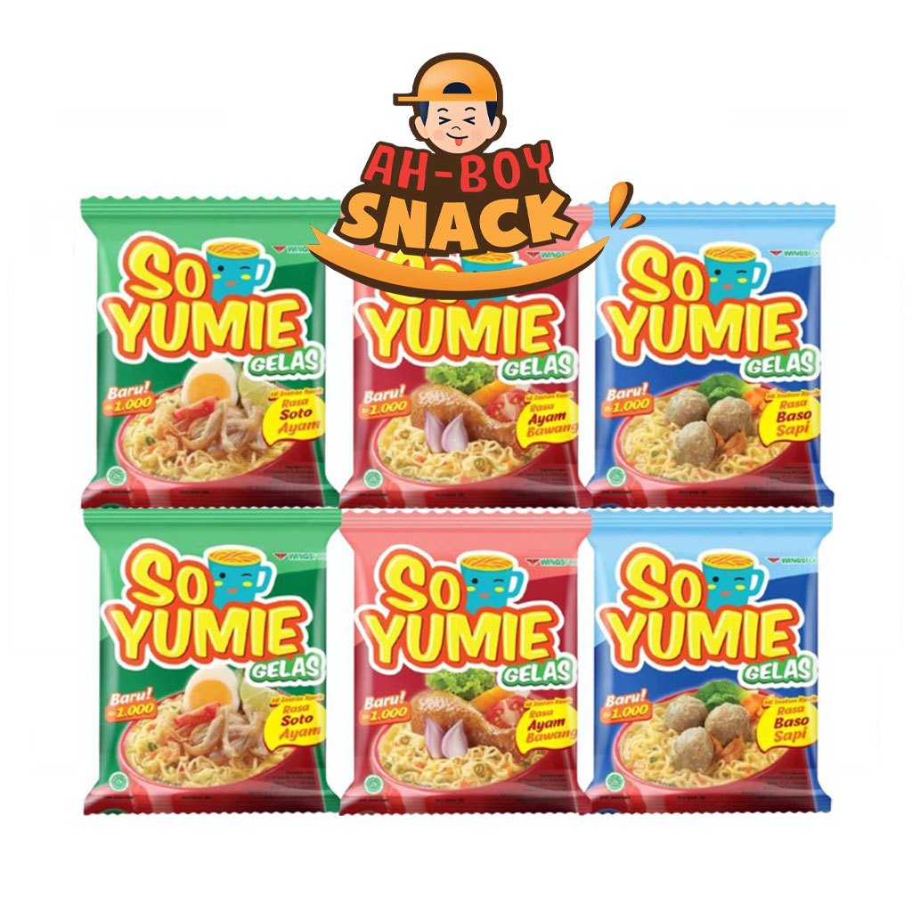 Jual So Yumie Gelas Renceng 10 Sachet X 30gr Mie Instant Gelas Renceng Shopee Indonesia 4469