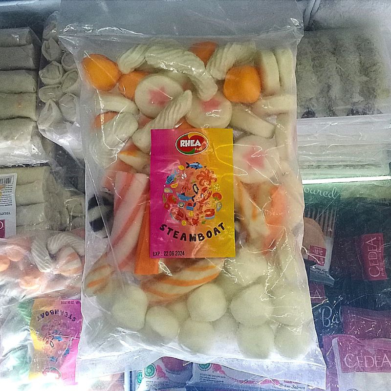 Jual Baso Ikan Steamboat Mix Seafood 1kg Bakso Mix Seafood Frozenfood