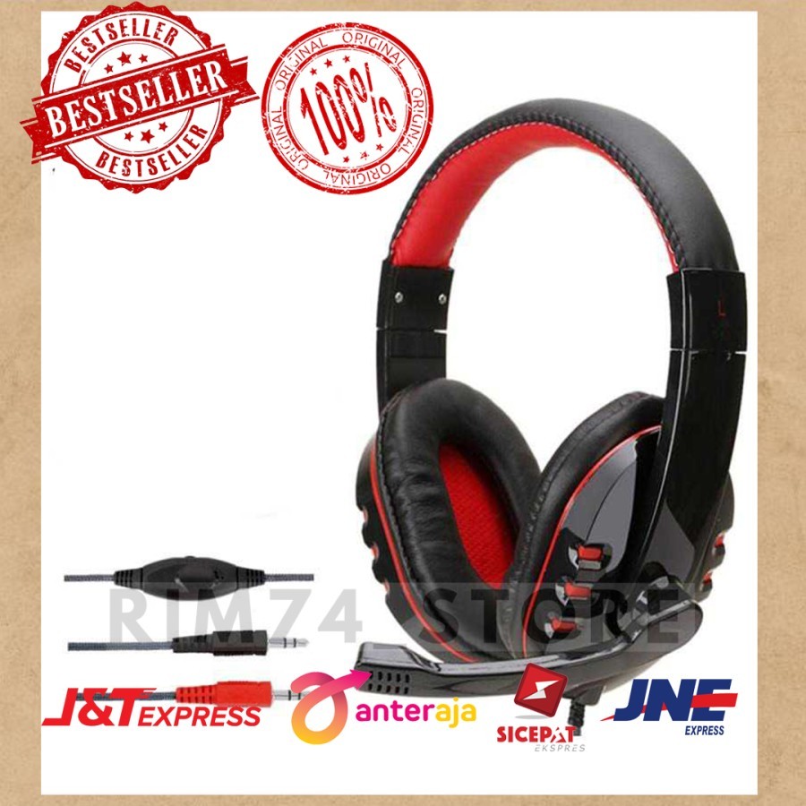 Headphone dengan mic sale