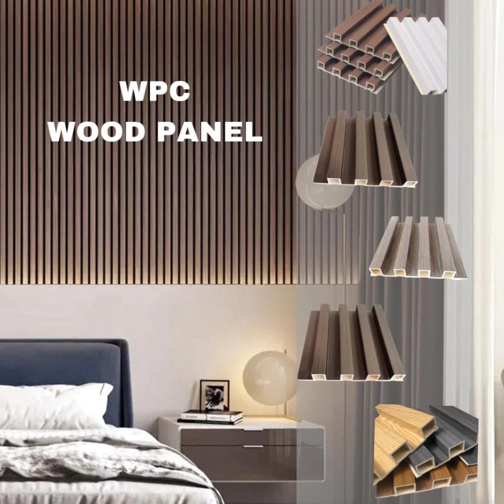 Jual 29meter X 16 Cm Wood Panel Wpc Wall Panel Pvc Kisi Kisi Kayu