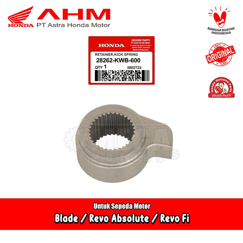 Jual Tanduk Engkol Retainer Kick Spring Honda Revo Absolute Fit Fi ...