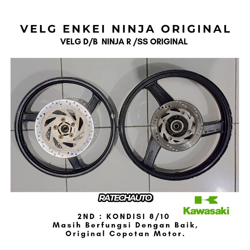Jual VELG NINJA ORIGINAL-VELG NINJA RR OLD-VELG NINJA ZX ORIGINAL-VELG ...