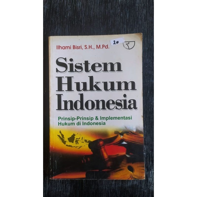 Jual Buku Sistem Hukum Indonesia By Ilham Bisri, Bekas , Ori Dan ...