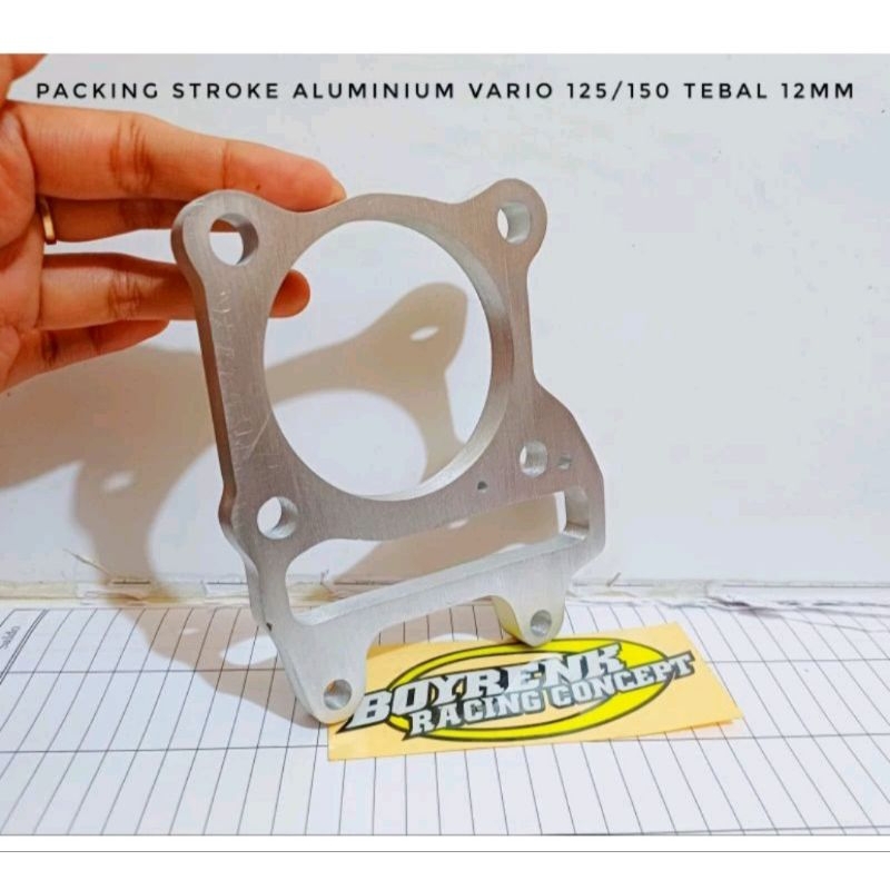 Jual PACKING BLOK PACKING STROKE VARIO 125 11 12 13 14 15MM ALUMINIUM ...