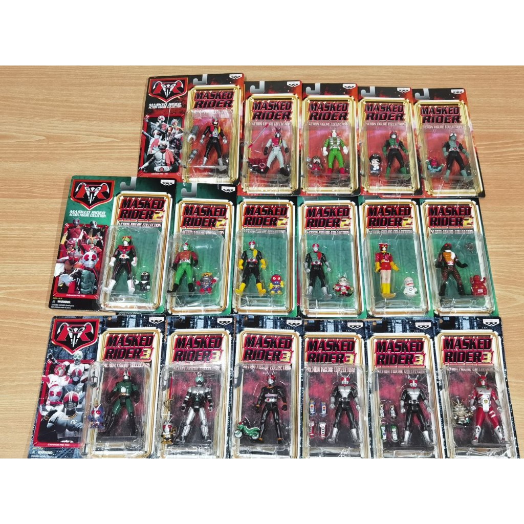 Jual Banpresto Kamen Masked Rider Masked Rider 1 2 3 Action Figure ...