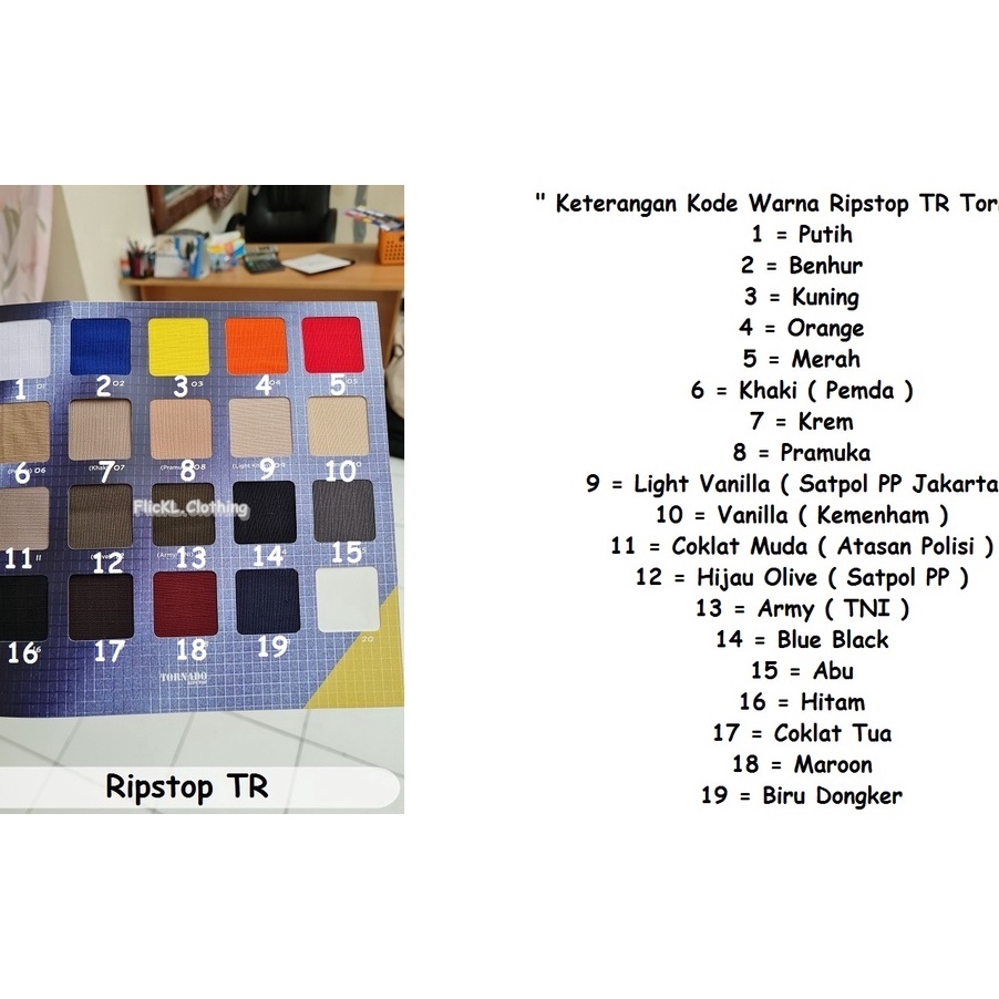 Jual Promo Bahan Kain Ripstop Tornado TR Serat Kotak Kotak Celana ...
