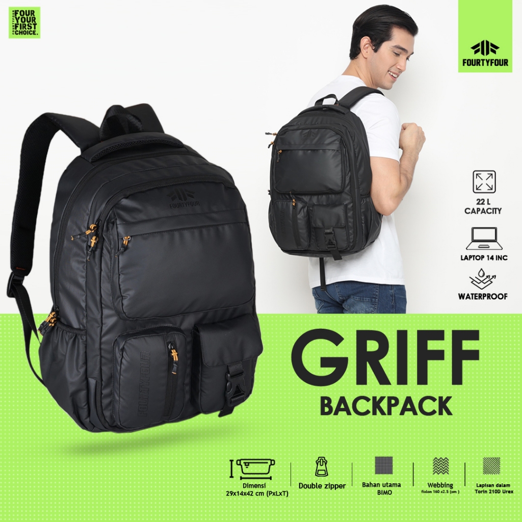 Waterproof Bag Men Waterproof Backpack Jual FOURTYFOUR GRIFF