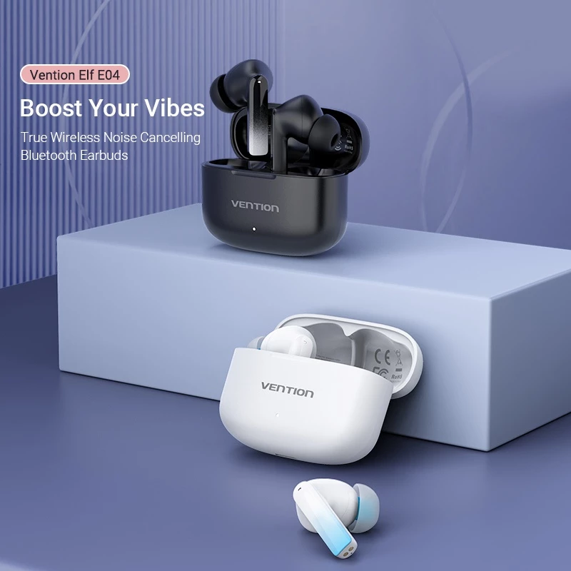 Vention ENC True Wireless Earphones Bluetooth TWS Elf E04 Series