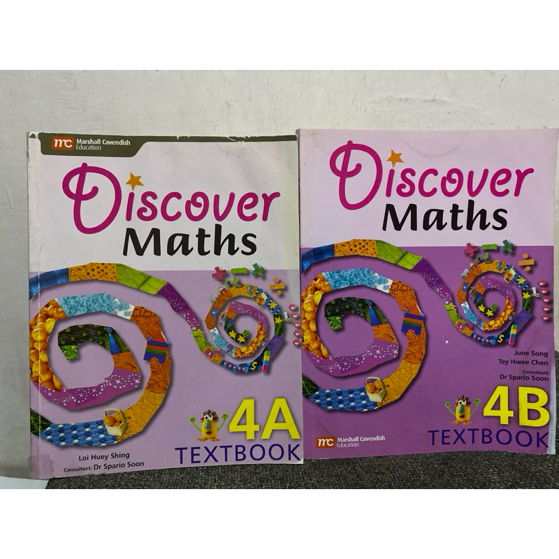 Jual DISCOVER MATHS TEXTBOOK 4A 4B | Shopee Indonesia