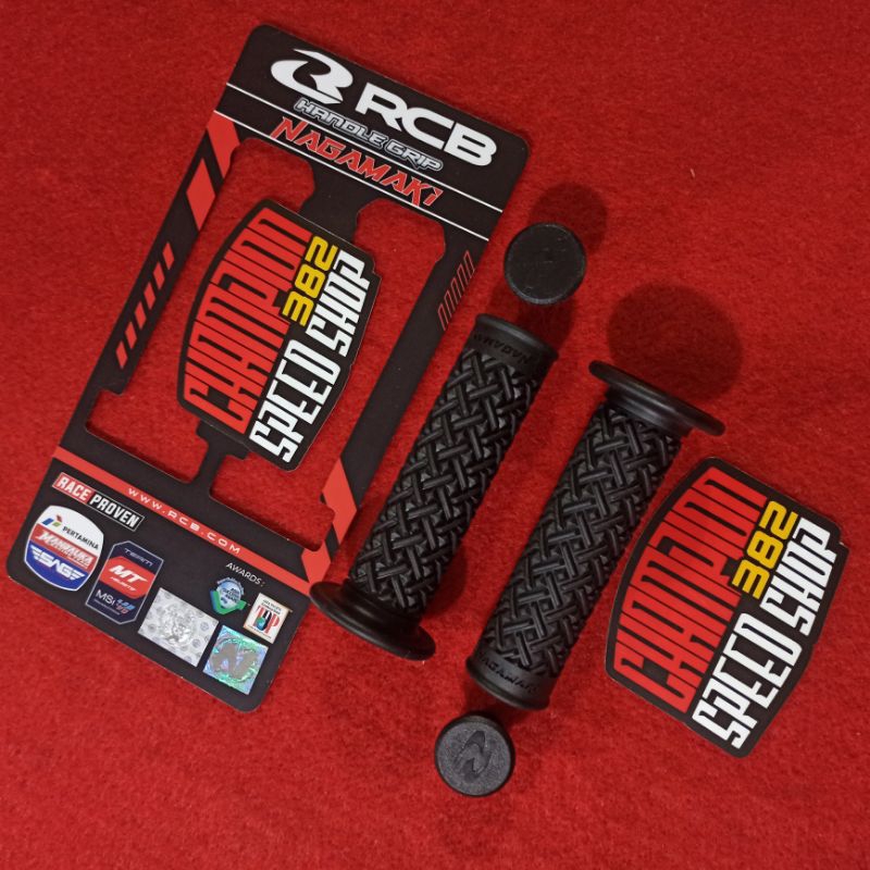 Jual Handgrip Handfat Hand Grip Grips RCB Racing Boy NAGAMAKI Black ...