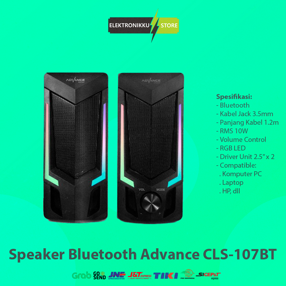 Jual Speaker Advance Cls Bt Bluetooth Gaming Komputer Pc Laptop Hp Tv Shopee Indonesia