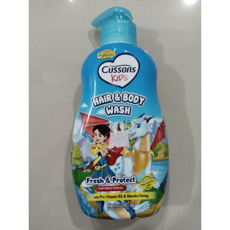 Jual Cussons Kids Hair & Body Wash Botol 280ml | Shopee Indonesia