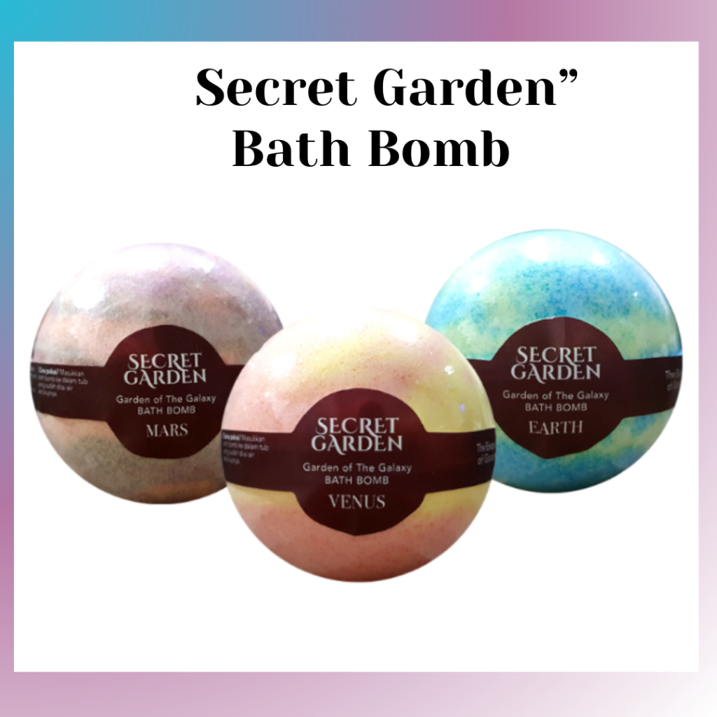 Jual Secret Garden Bath Bomb Aromatherapy 100gr Shopee Indonesia