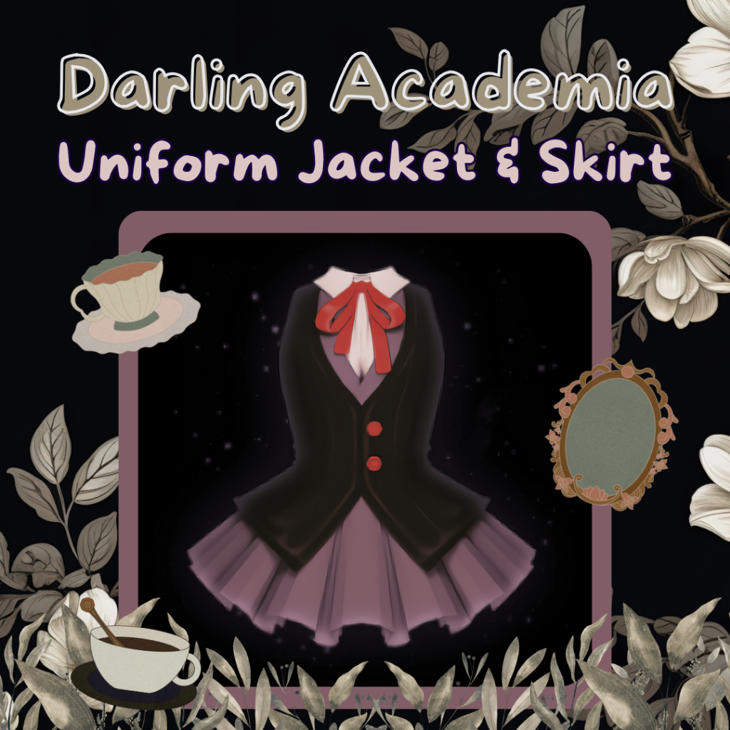 Jual Darling Academia Uniform Jacket & Skirt - Royale High | Shopee