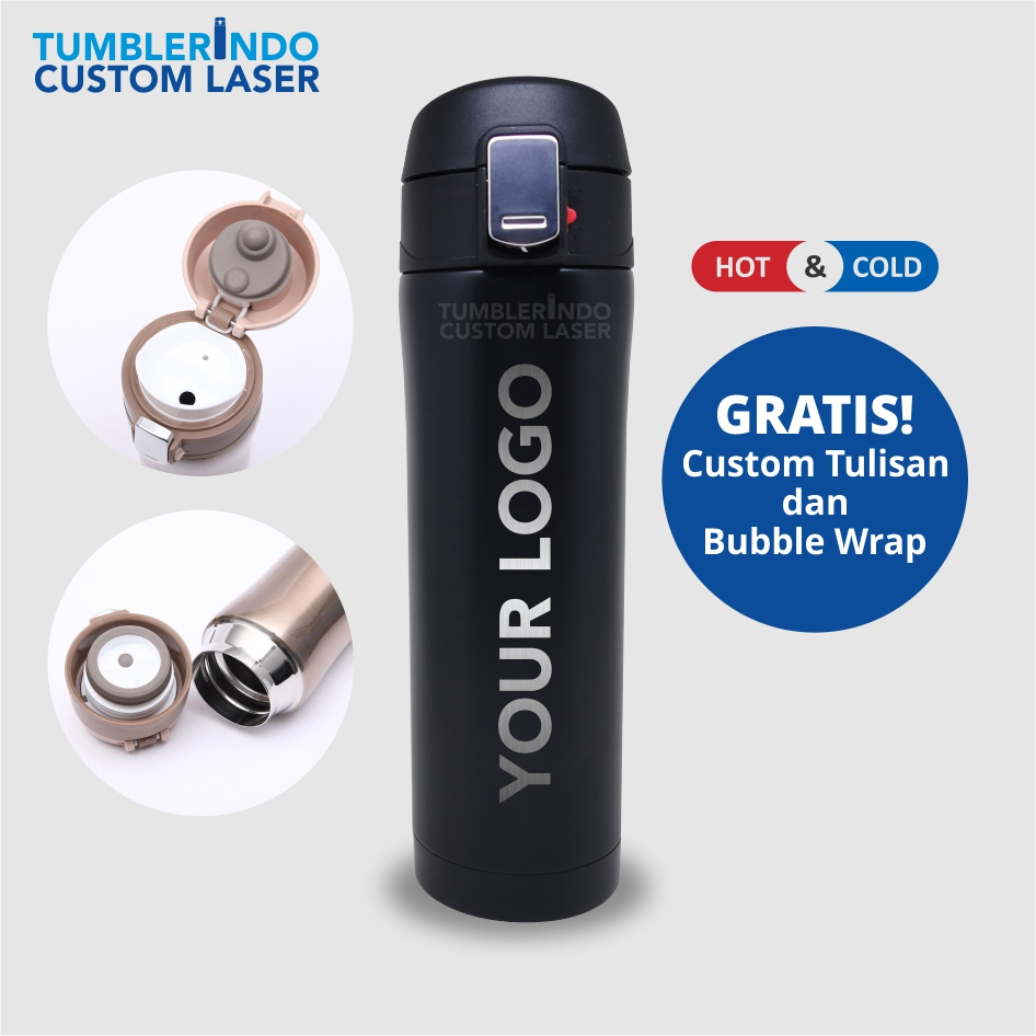 Jual Souvenir Tumbler Premium Custom Laser Grafir Thumbler Roswell 500 Ml Stainless Steel Vacuum 1229