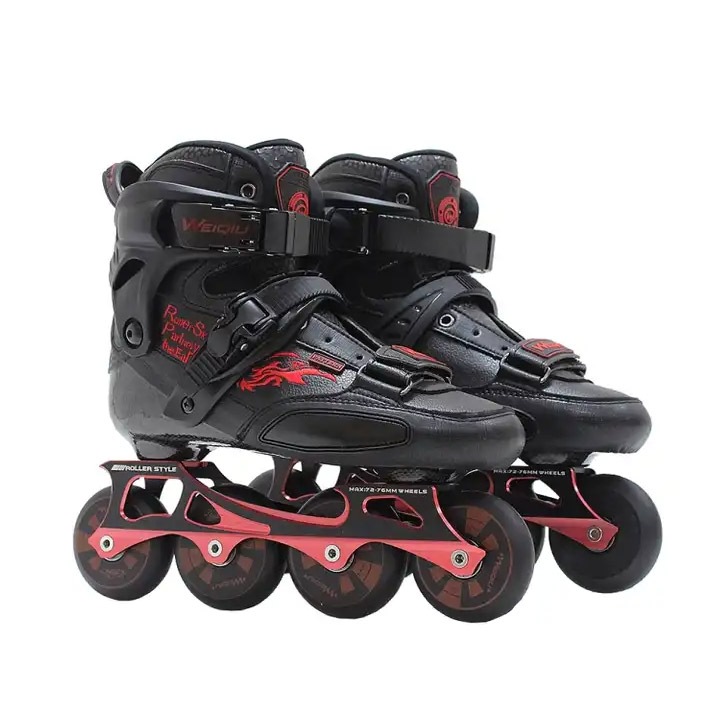 Jual Sepatu Roda professional inline skate Carbon fiber Original Weiqiu ...