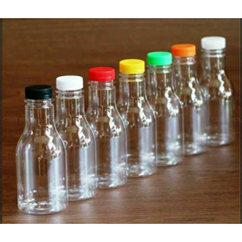 Jual (Min 10pcs) Botol Pear 250 ml / Botol Cantik / Botol Jus buah ...