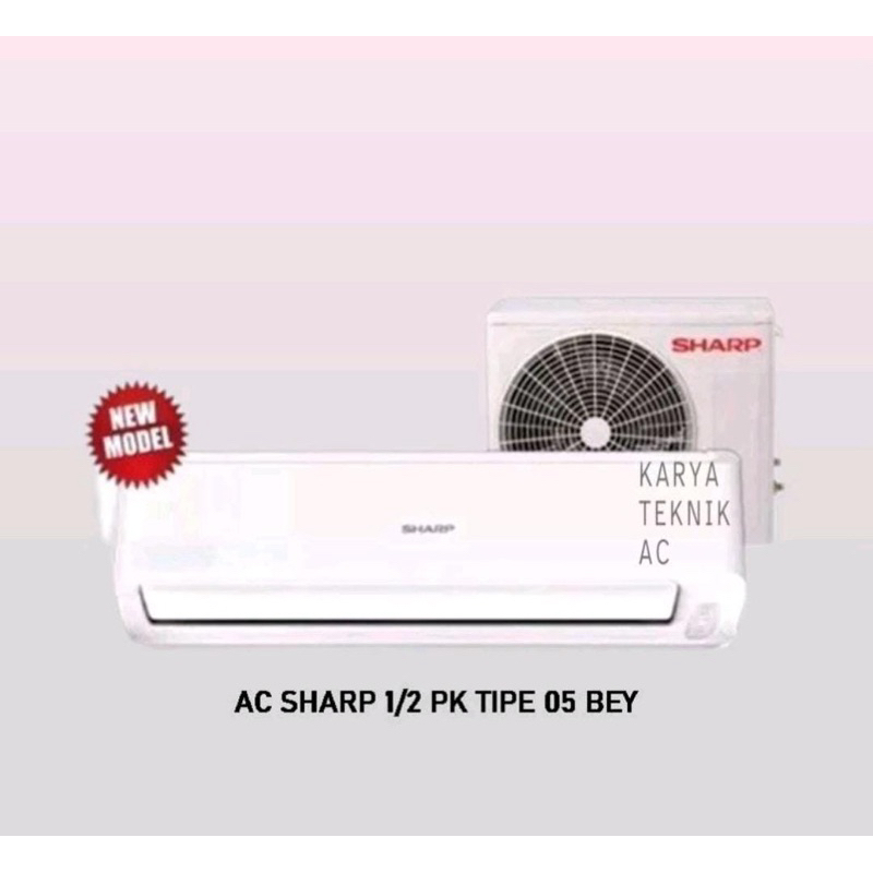 Jual AC SHARP 1/2 PK TIPE 05 BEY 1 SET | Shopee Indonesia