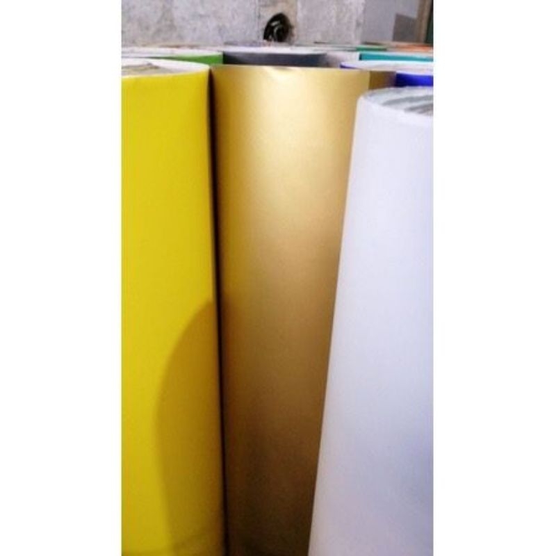 Jual STIKER ORACAL SILVER, GOLD GLOSSY/MATTE | Shopee Indonesia