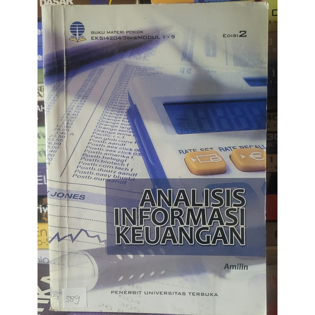 Jual BUKU UNIVERSITAS TERBUKA - ANALISIS INFORMASI KEUANGAN EDISI 2 ...