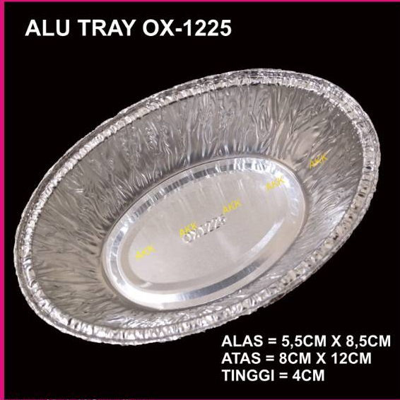 Jual Alu Tray Ox-1225 / Aluminium Foil Cup (10 Pcs) | Shopee Indonesia