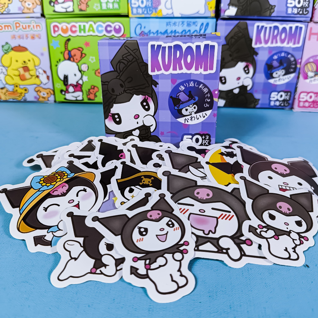 Jual Stiker Nono Momo Cici Nono Sanrio Kuromi Cinnamorol Pompurin Hellokitty Pochacco 9437