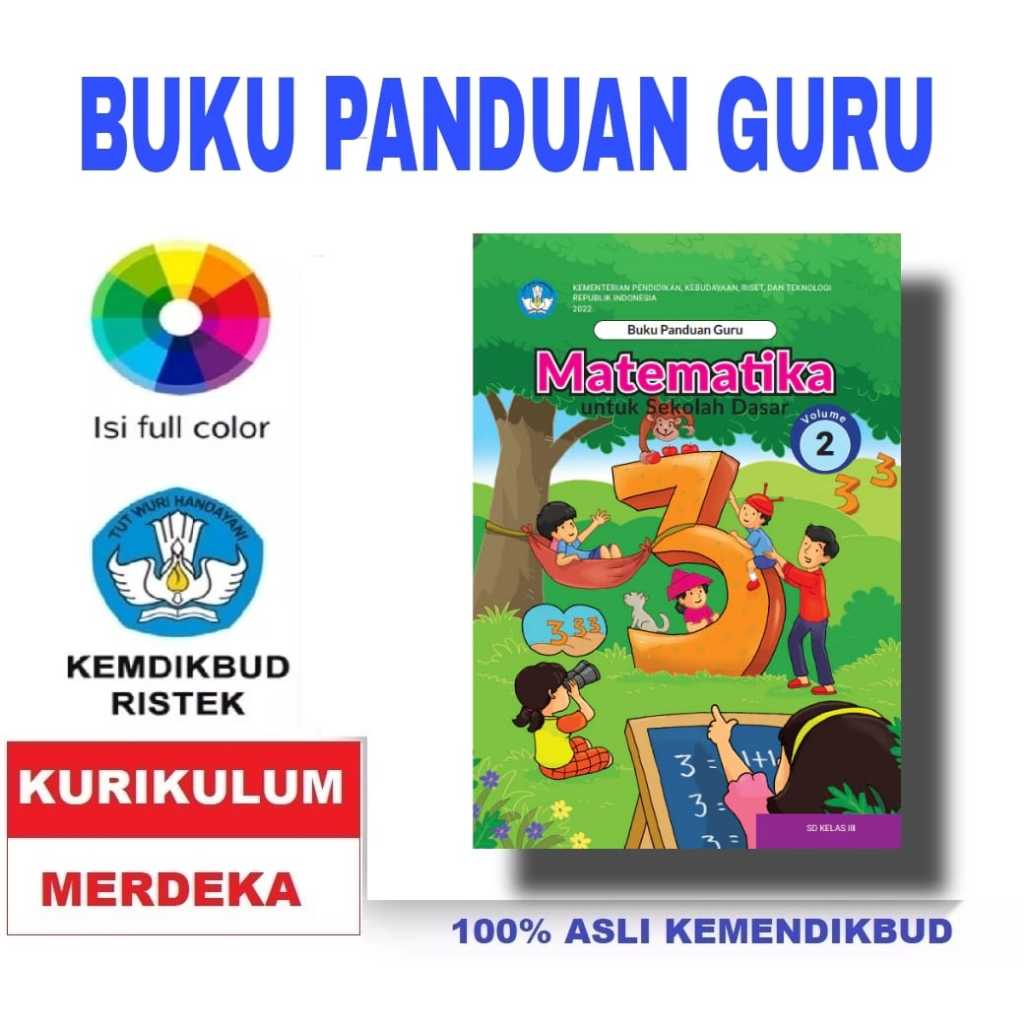 Jual BUKU PANDUAN GURU KELAS 3 SD KURIKULUM MERDEKA SD / MI KELAS 3 ...