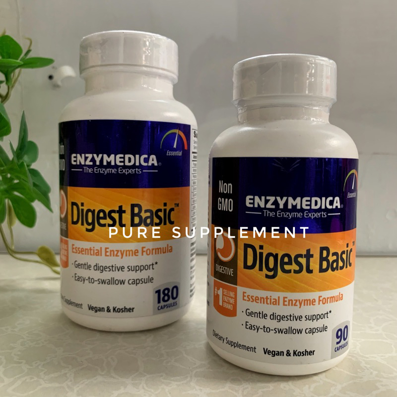 Jual Enzymedica Digest Basic 90 kapsul 180 kapsul | Shopee Indonesia
