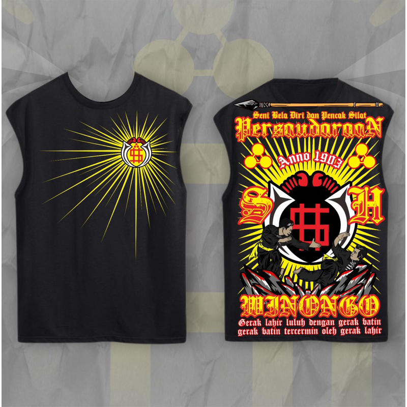 Jual Singlet Seni Bela Diri Dan Pencak Silat Pshw Winongo 1903 Motif ...