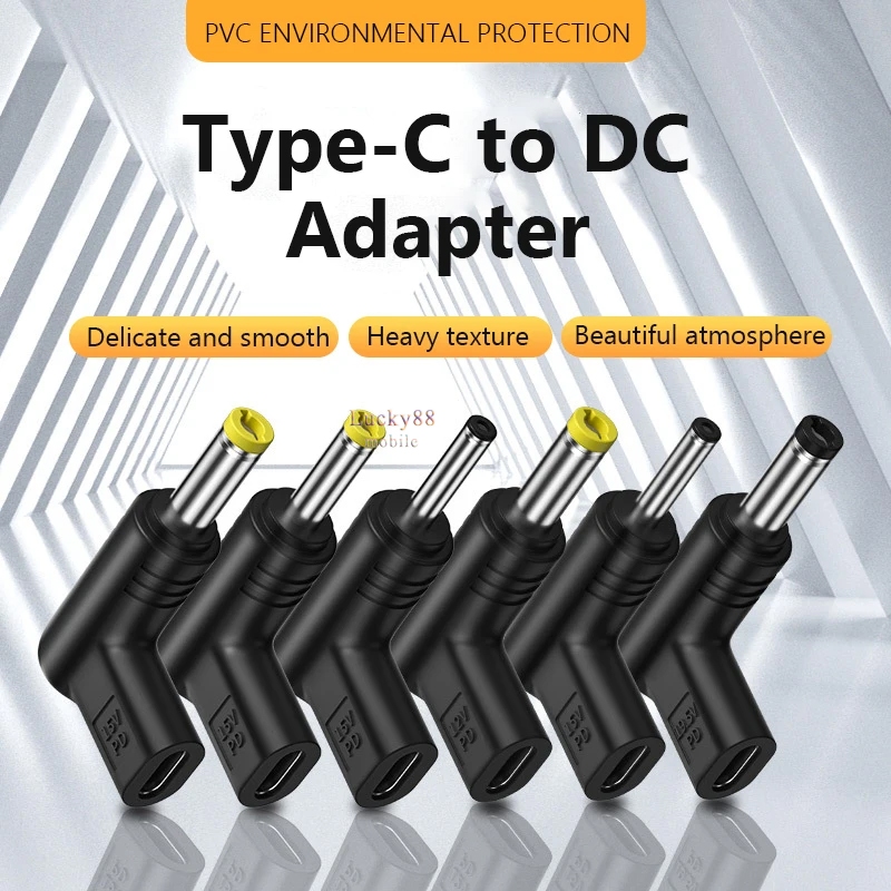 Jual Type C PD to Colokan 19V 5.5 x 2.1 5.5 x 2.5 3.5 x 1.35 4.0 x 1.7 ...
