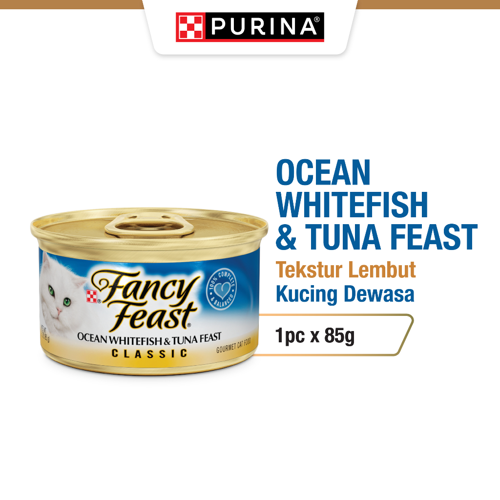 Fancy feast ocean hotsell whitefish and tuna classic