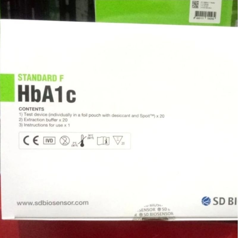 Jual Alat Test HbA1c SD Biosensor isi 20 | Shopee Indonesia