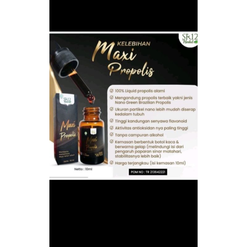 Jual Maxi Propolis Sr12 Membantu Memelihara Daya Tahan Tubuh Shopee Indonesia 1860