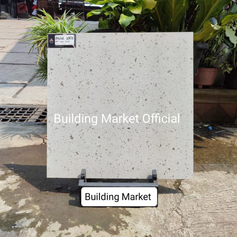 Jual Granite Lantai 60x60 ANUVA WHITE/MATT/CARPORT/ARNA | Shopee Indonesia