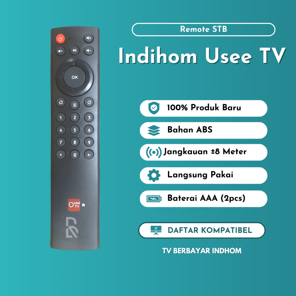 Jual Remot Remote Android TV BOX Indihom ZTE Berbayar NEW OSEE TV Usee ...