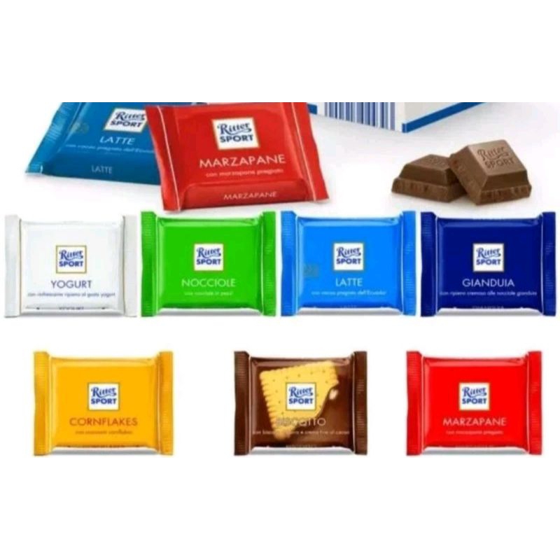 Jual Coklat Ritter Sport Mini 10gram | Shopee Indonesia