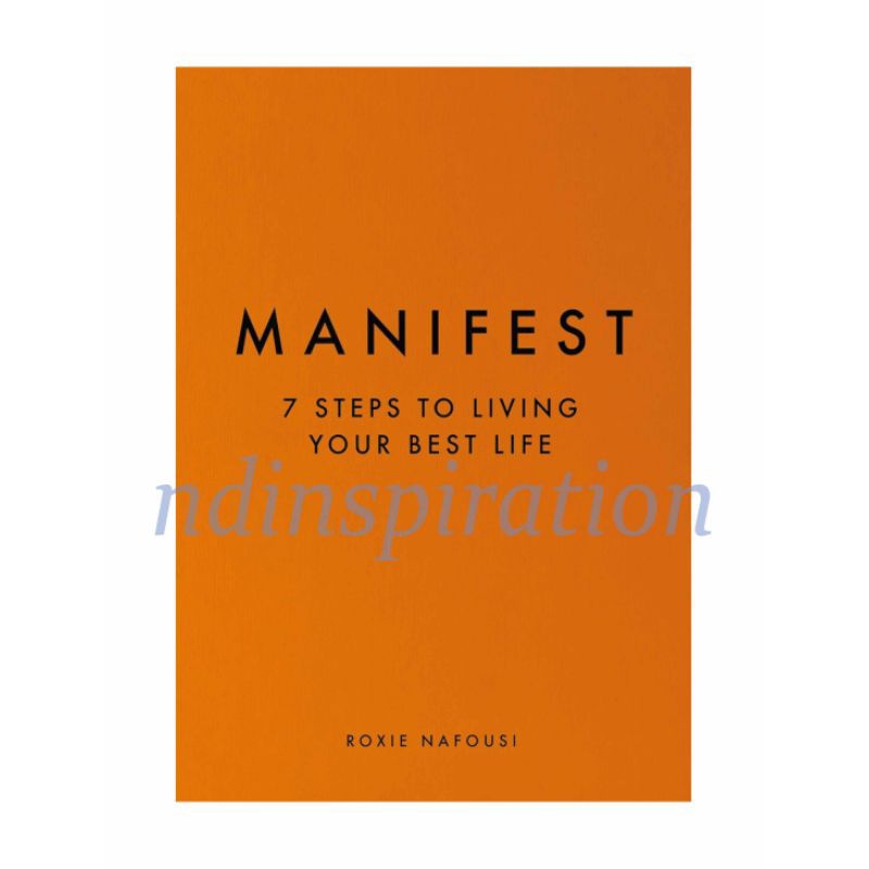 Jual Manifest : 7 Steps To Living Your Best Life By Roxie Nafousi ...