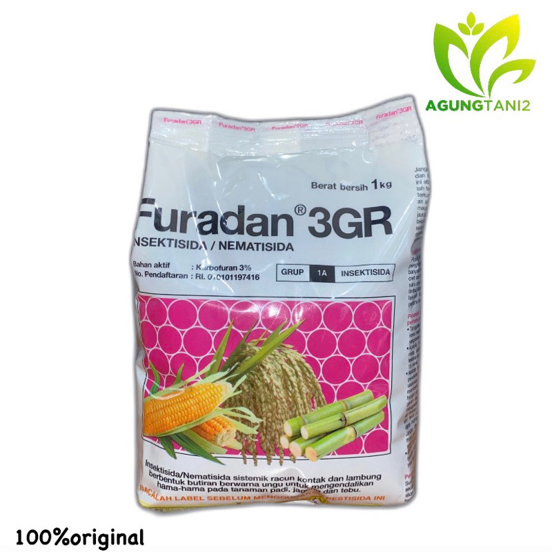 Jual INSEKTISIDA FURADAN 3GR (1KG) | Shopee Indonesia