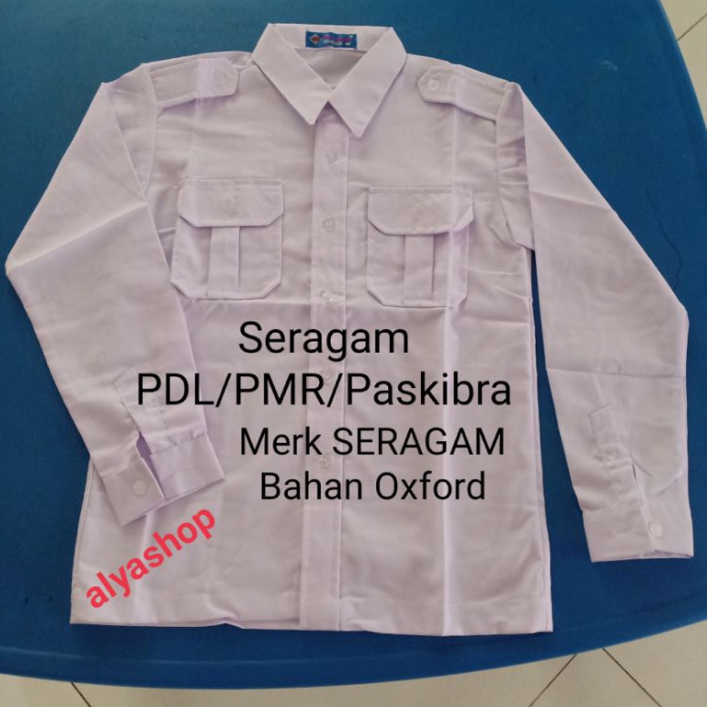 Jual Tren Kekinian Baju PDH l Baju PASKIBRA l Baju PMR Lengan Panjang ...