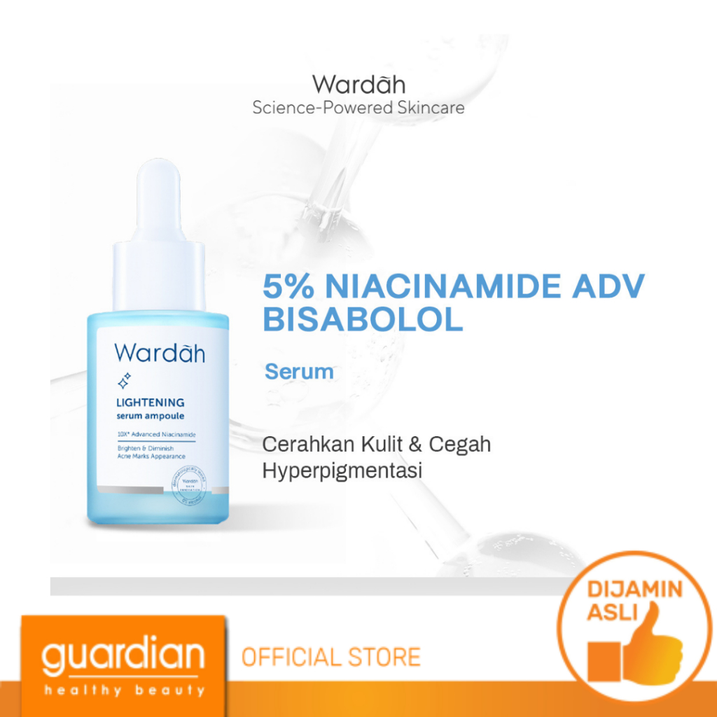 Jual WARDAH Lightening Serum Ampoule 30ml / Serum 10x Advanced