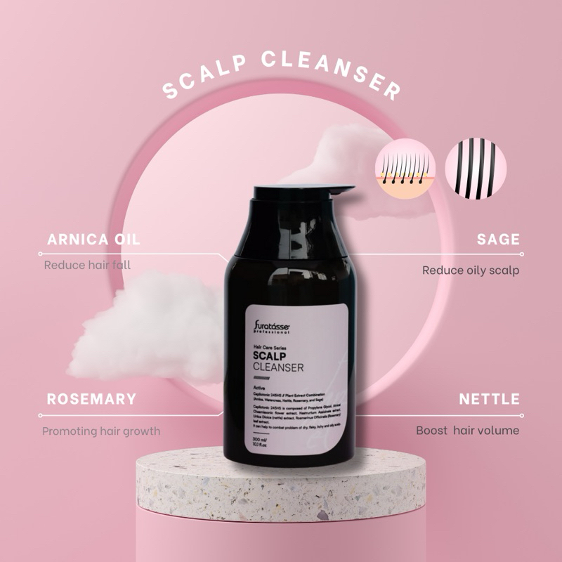 Jual Furatasse Scalp Cleanser New Packaging 300ML ORIGINAL | Shopee ...