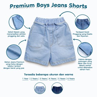 Jual Nice Kids - Premium Boys Jeans Short Baby Kids Celana Pendek Anak ...