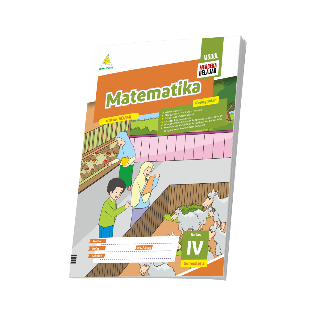 Jual LKS - Modul Matematika Kelas 4 Semester 2 - Kurikulum Merdeka ...