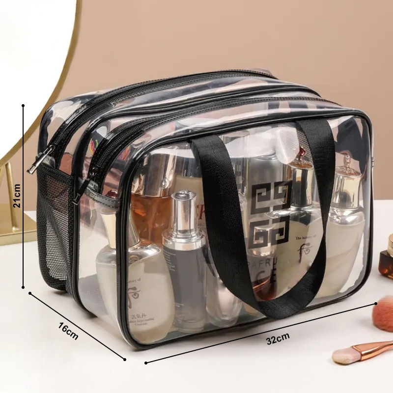 Jual ULiving Washbag Double Layer Tas Make Up Kosmetik Tas Travel