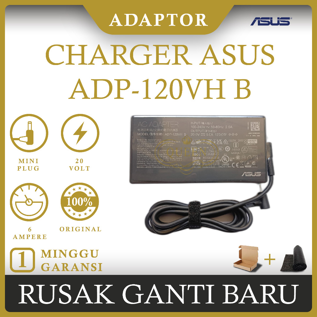 Caricabatterie ORIGINALE alimentatore per ASUS model ADP-120VH B