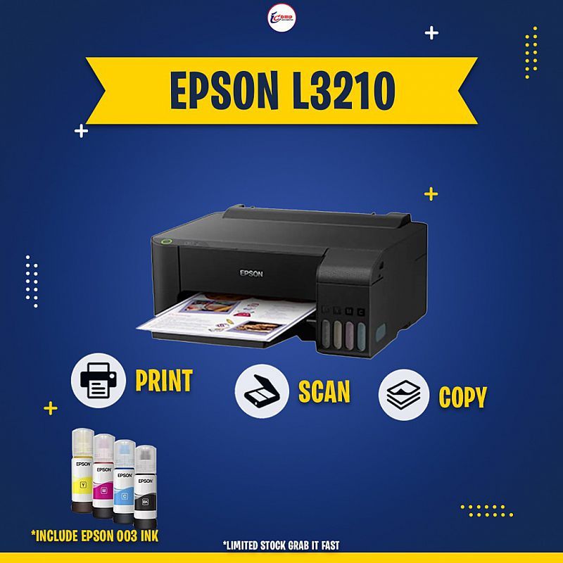 Jual PRINTER Epson L3210 A4 AllinOne Ink Tank pengganti epson L3110