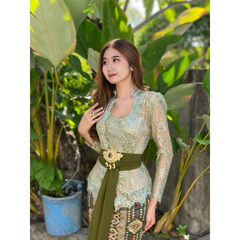 Jual Kebaya Metalic Sabrina Shopee Indonesia