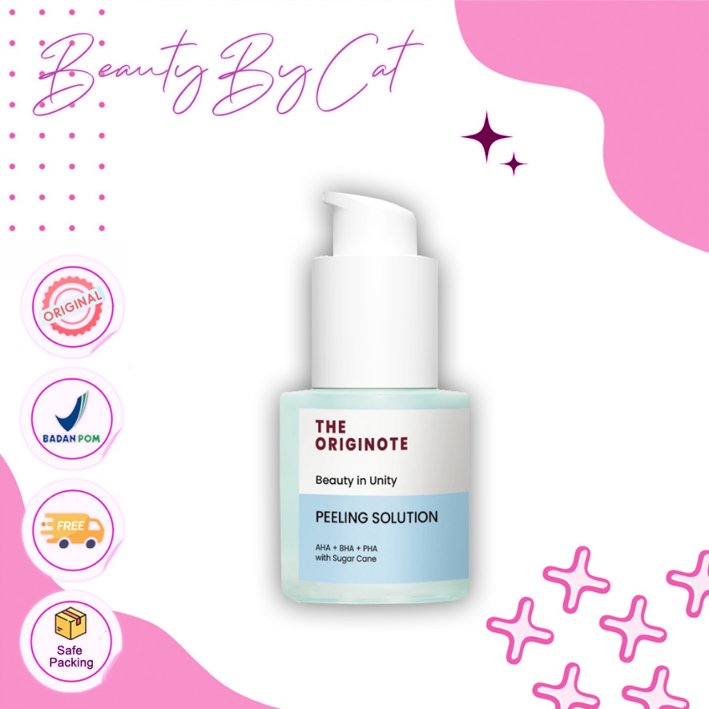 Jual THE ORIGINOTE Peeling Solution 20ml AHA + BHA + PHA with Sugar ...
