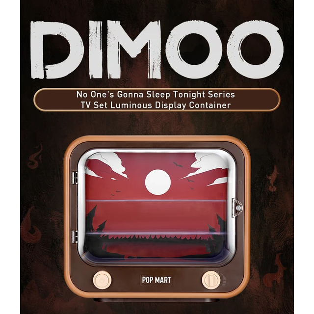 Jual POP MART DIMOO: No One's Gonna Sleep Tonight Series-TV Set ...